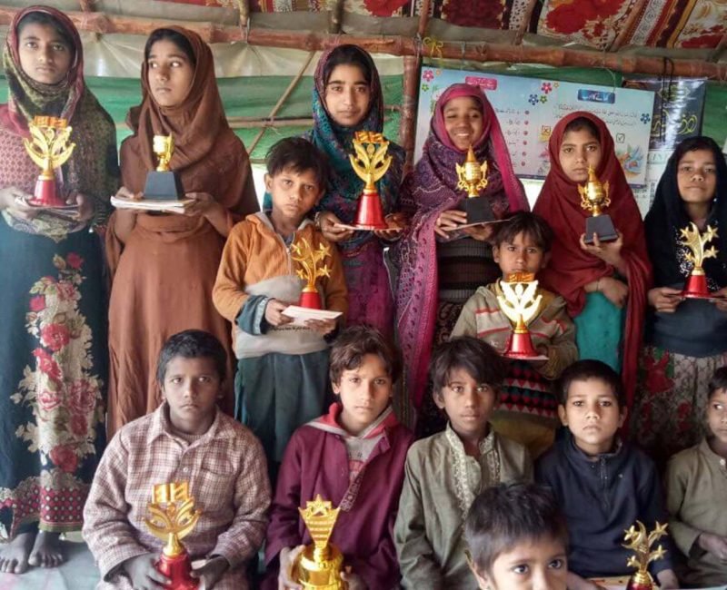 Annual Exam of Jhuggi Project Students Award-min