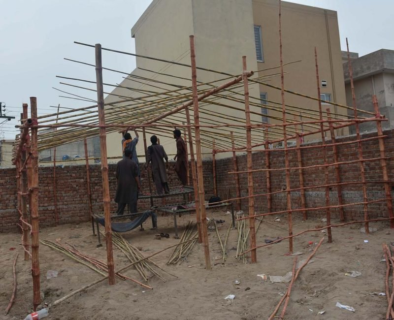 Jhuggi Model School Construction-min